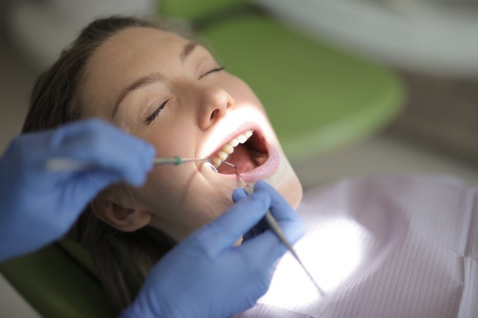patient undergoing dental implant treatment